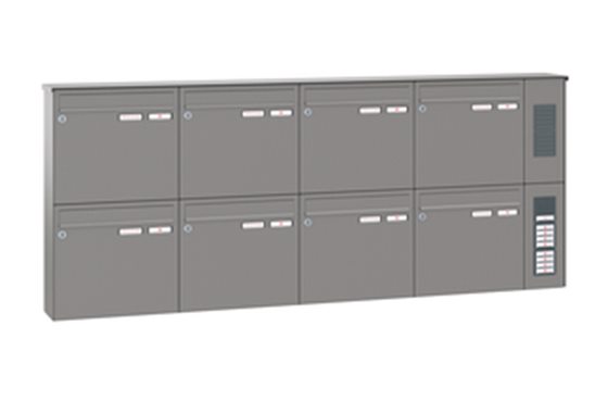 Briefkastenanlage der Linie CLASSIC